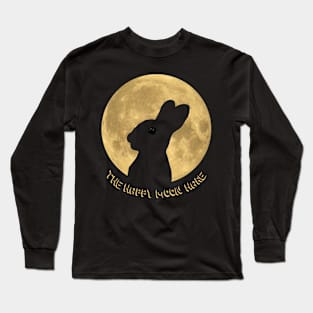 The Happy Moon Hare Long Sleeve T-Shirt